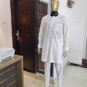 white with black stripe senator