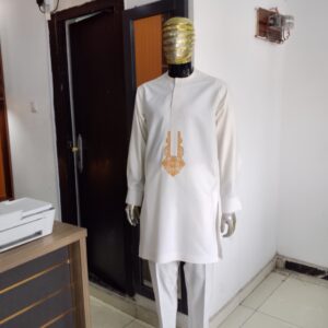 off white senator with monogram